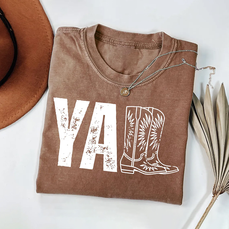Retro Country Western Graphic T-Shirt