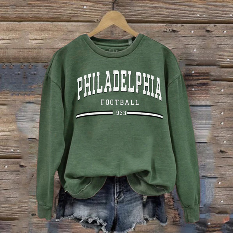 Philadelphia Retro Football Sweatshirt