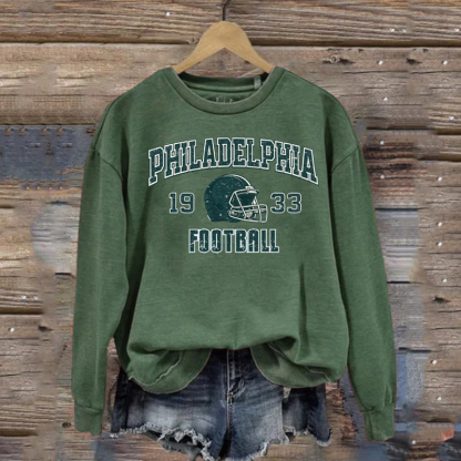 Philadelphia Retro Football Sweatshirt