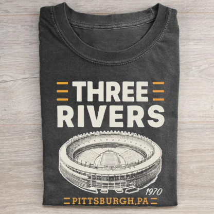 Pittsburgh Retro Football T-shirt