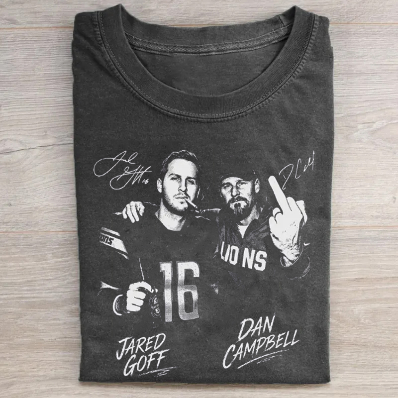 Detroit Retro Football T-shirt