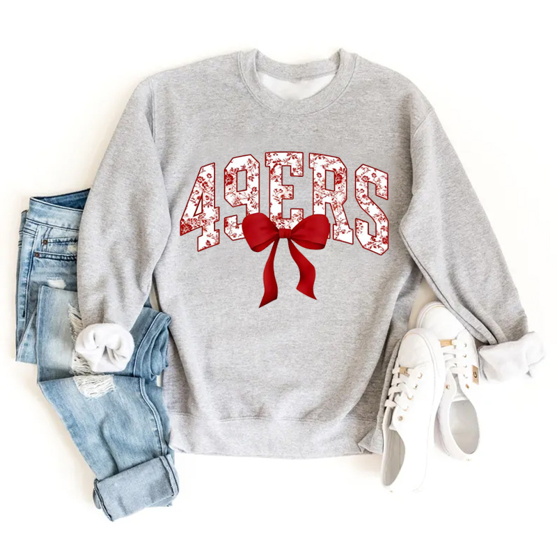 San Francisco Retro Football Sweatshirt