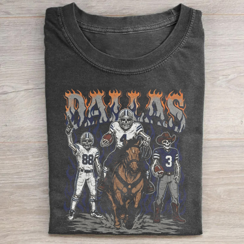 Dallas Retro Football T-shirt