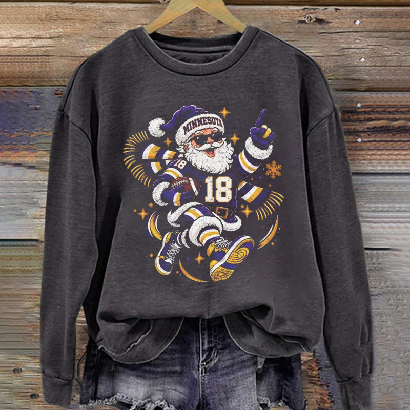 Minnesota Retro Football Sweatshirt