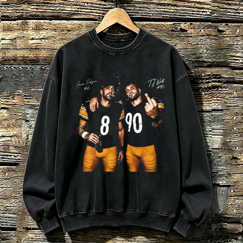 Pittsburgh Retro Football Sweatshirt