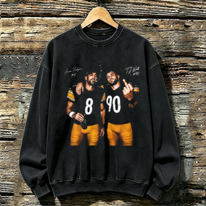 Pittsburgh Retro Football Sweatshirt