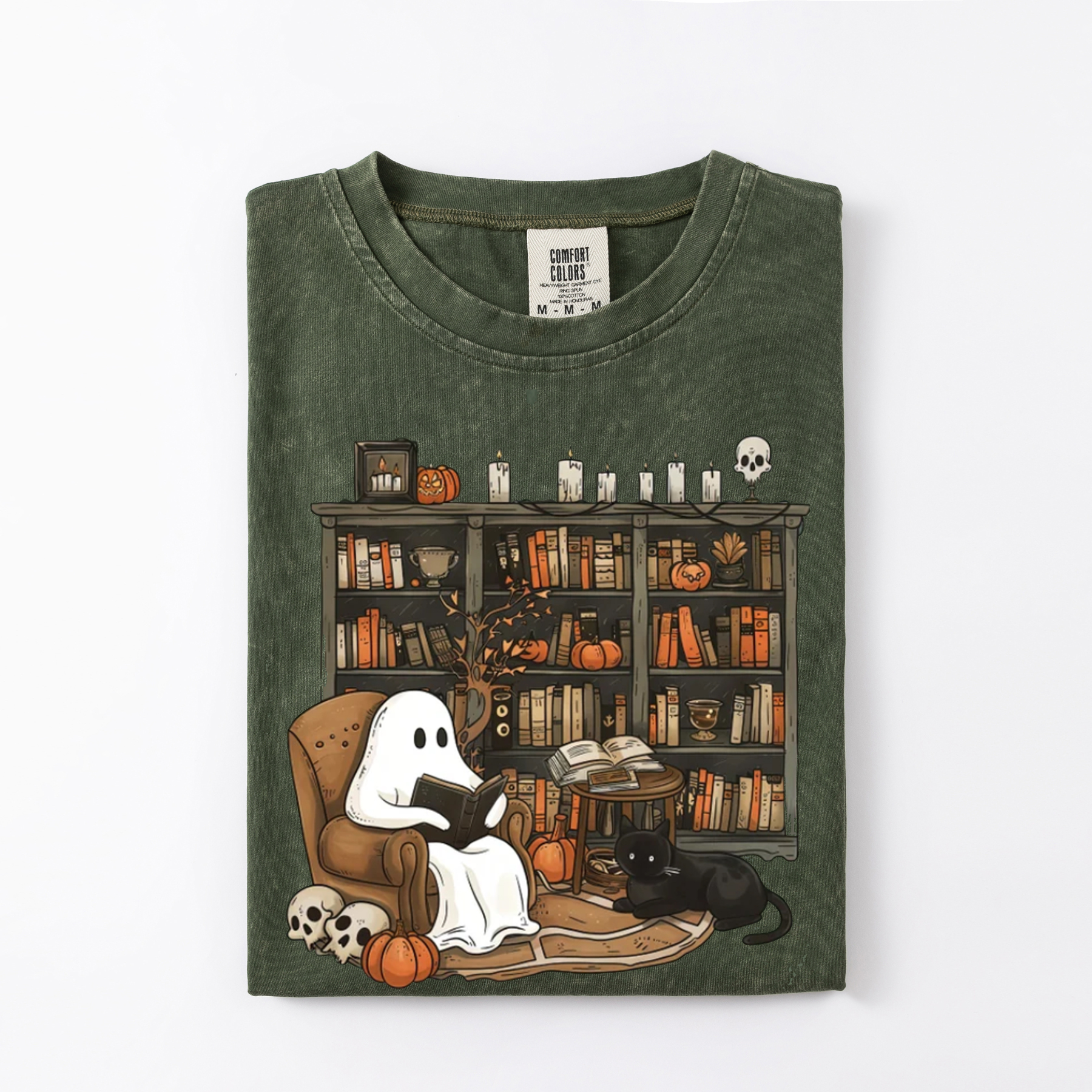 Halloween Retro Ghost T-Shirt