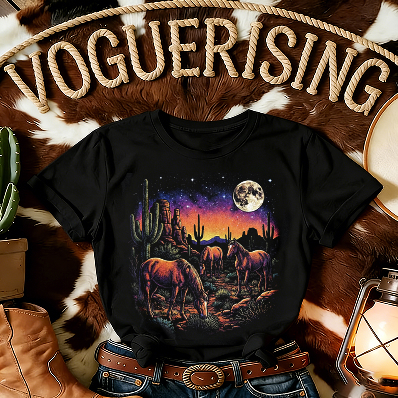 Western 90s Country Wildlife T-shirt