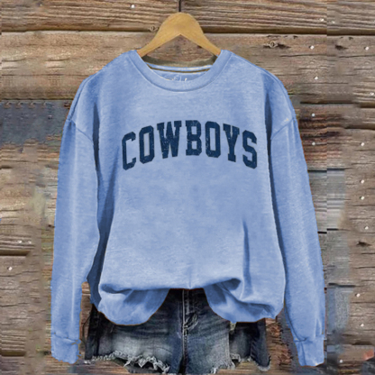 Dallas Retro Football Sweatshirt