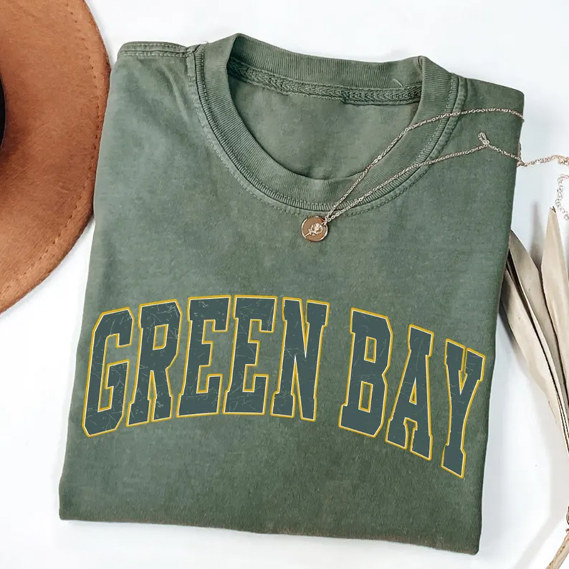 Green Bay Retro Football T-shirt