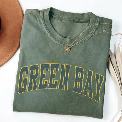 Green Bay Retro Football T-shirt