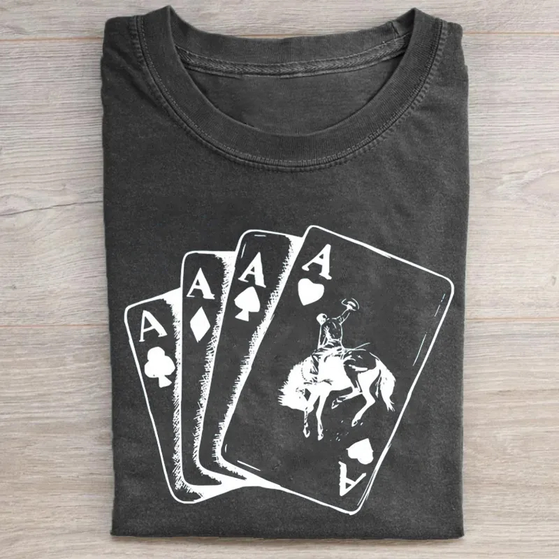 Ace Card Cowboy T-shirt