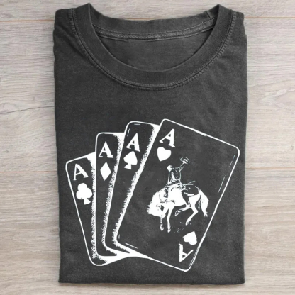 Ace Card Cowboy T-shirt