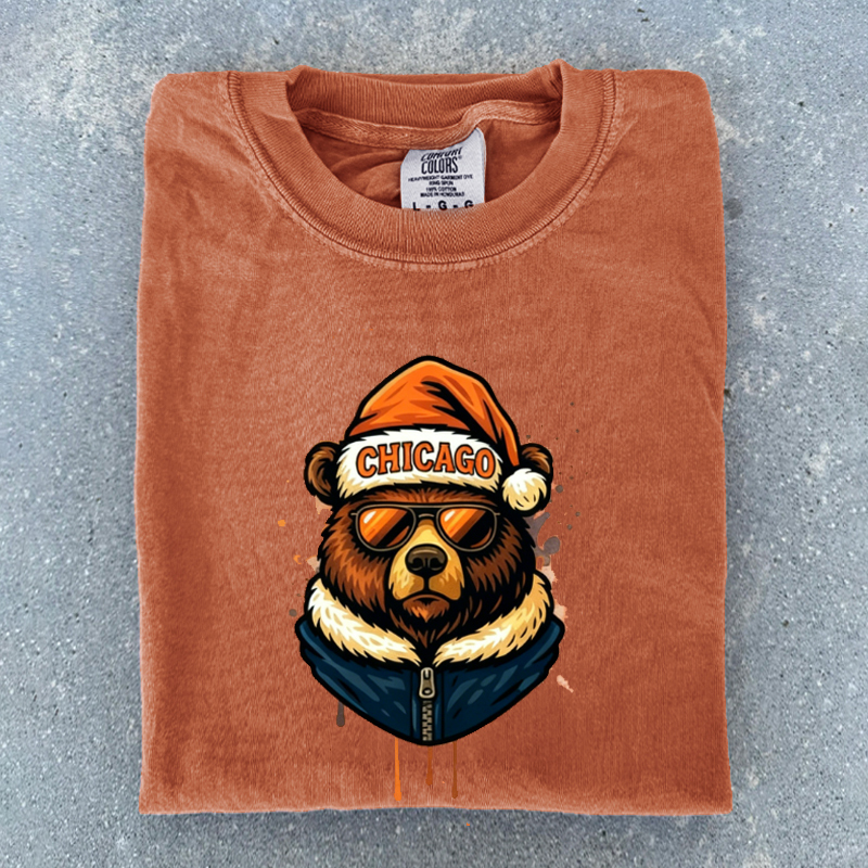 Chicago Football Christmas T-shirt