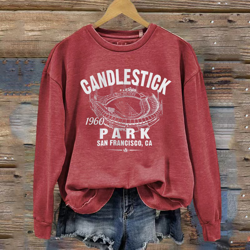 Retro San Francisco Football Sweatshirt