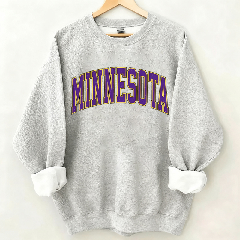 Minnesota Retro Football Sweatshirt