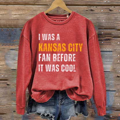 Kansas City Retro Football Sweatshirt