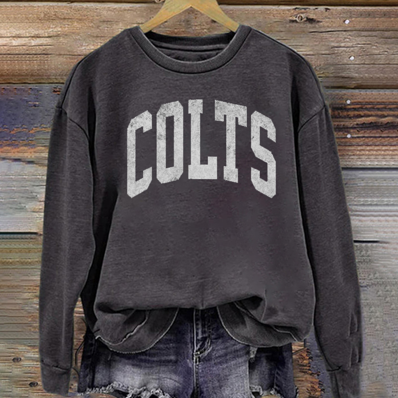 Indianapolis Retro Football Sweatshirt