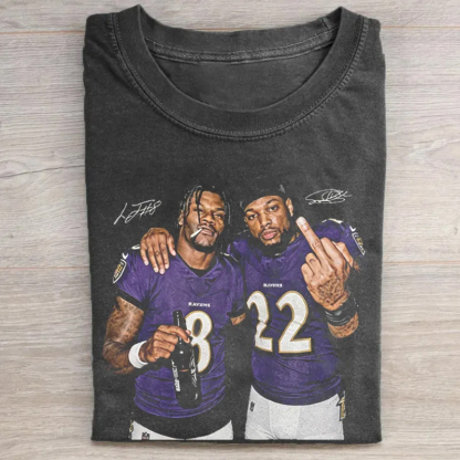 Baltimore Retro Football T-shirt