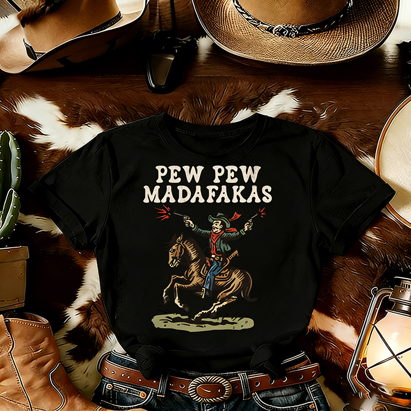 Western Retro Cowboy T-shirt