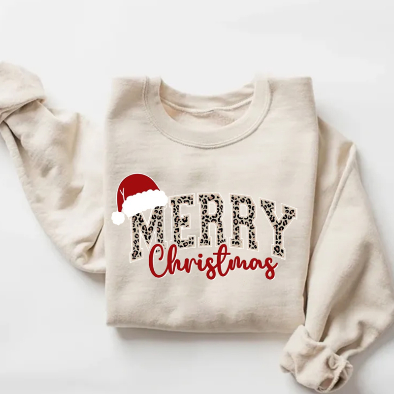 Buffalo Plaid Merry Christmas Sweatshirt