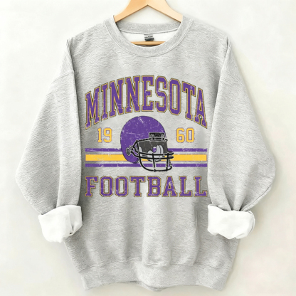 Minnesota Retro Football Sweatshirt