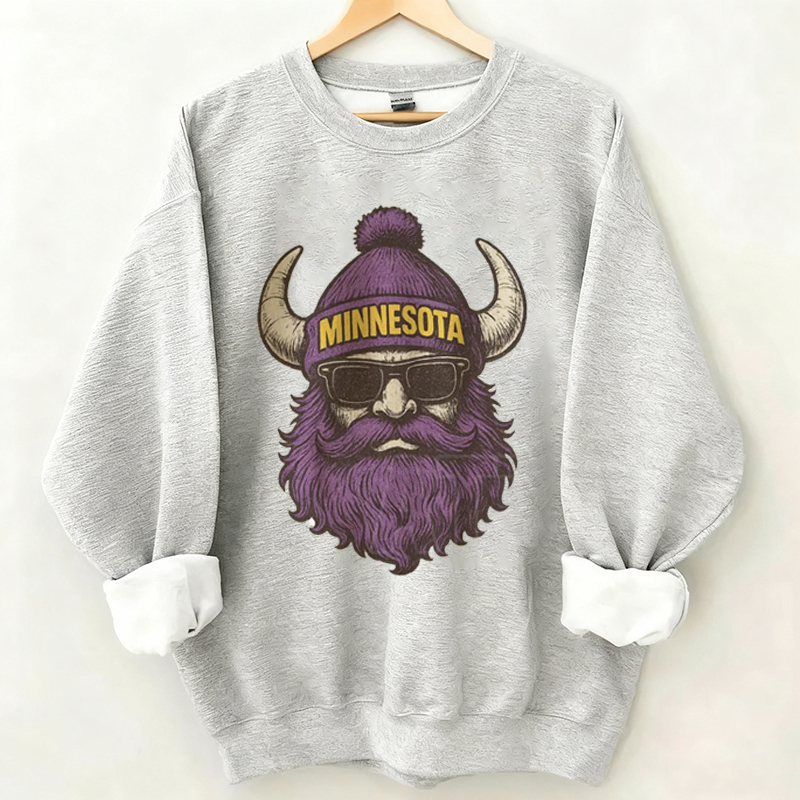 Minnesota Retro Football Sweatshirt