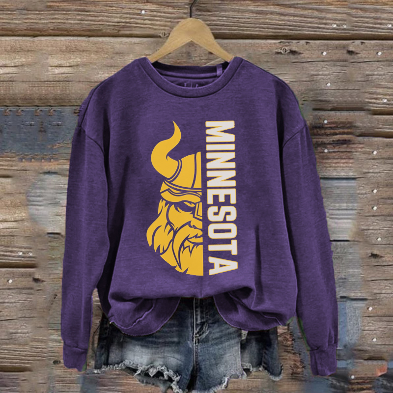 Minnesota Retro Football Sweatshirt
