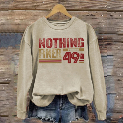 San Francisco Retro Football Sweatshirt