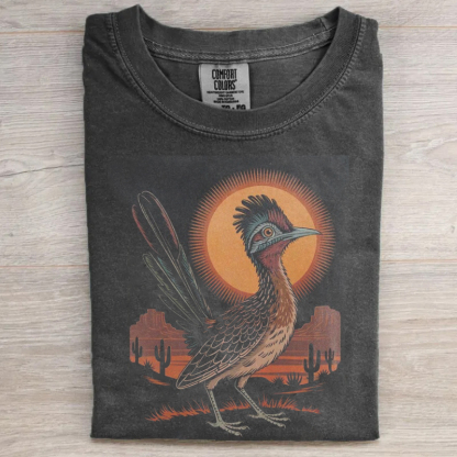 Western Vintage Desert Roadrunner  T-shirt