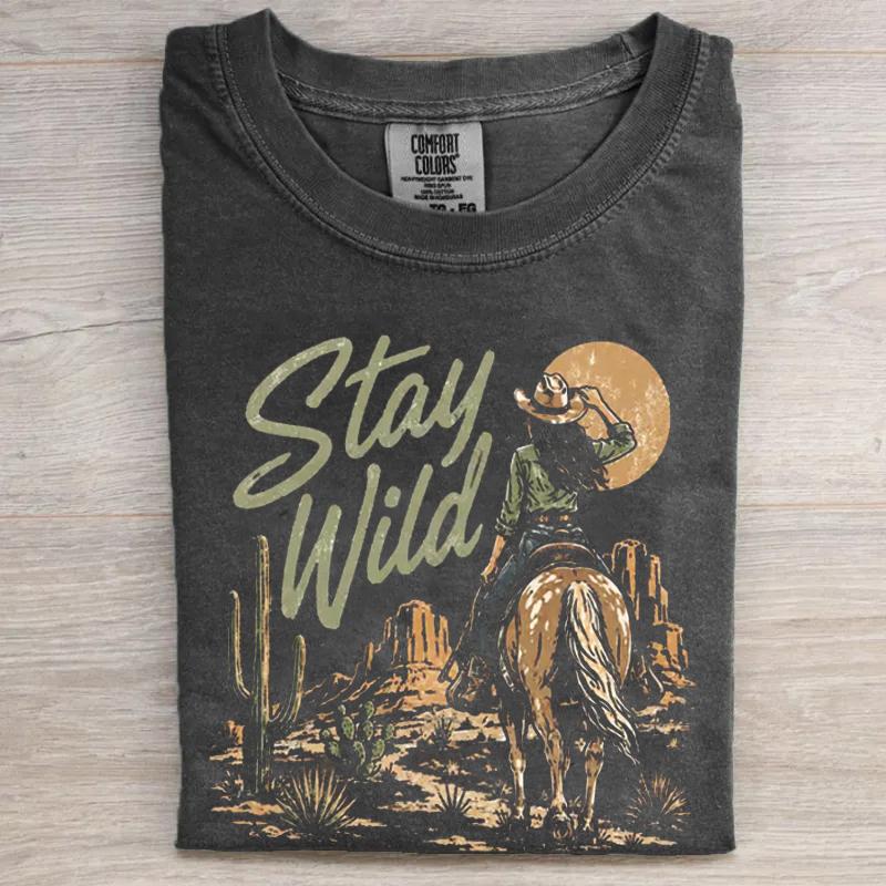Stay Wild Western T-shirt