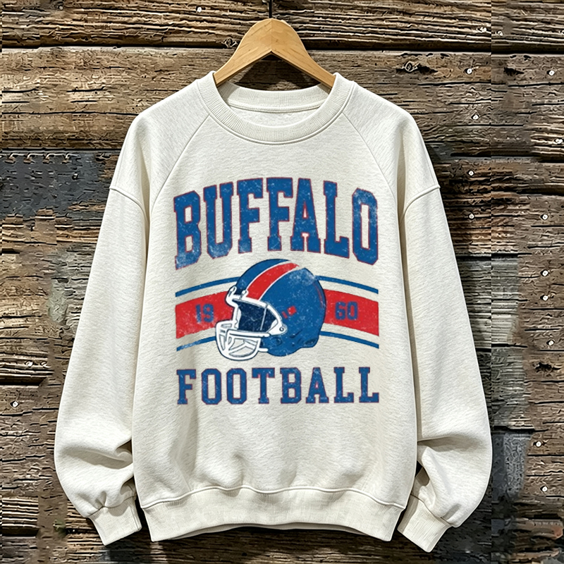 Buffalo Retro Football Sweatshirt
