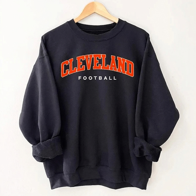 Cleveland Retro Football Sweatshirt