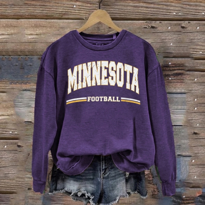 Minnesota Retro Football Sweatshirt