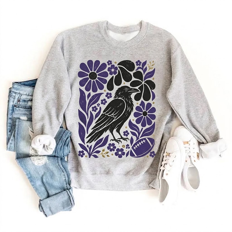 Baltimore Retro Football Sweatshirt
