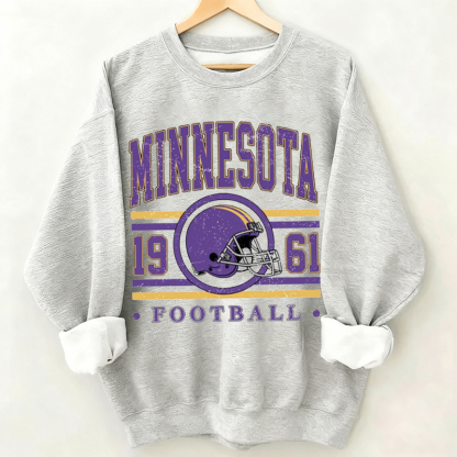 Minnesota Retro Football Sweatshirt