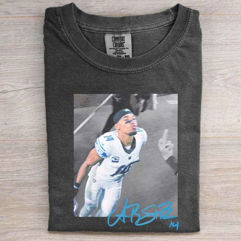 Detroit Retro Football T-Shirt