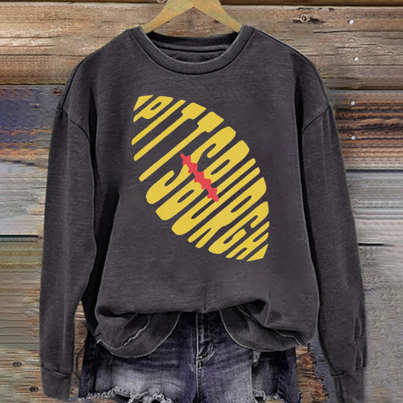Pittsburgh Retro Football Sweatshirt