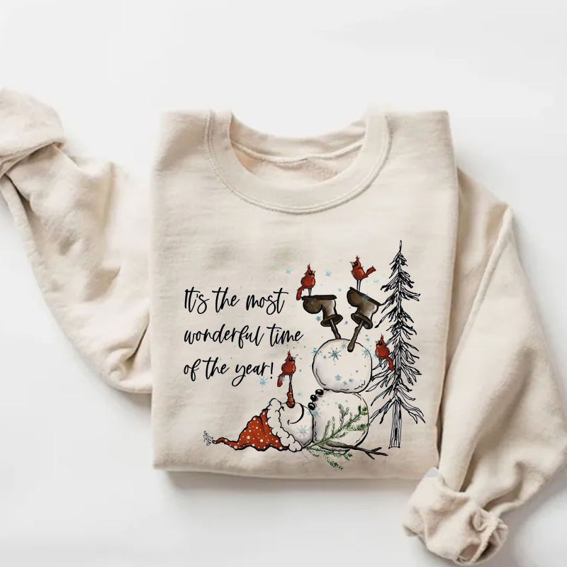 Snowman Christmas Sweatshirt