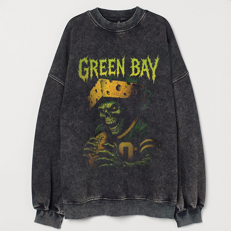 Green Bay Retro Football Sweatshirt