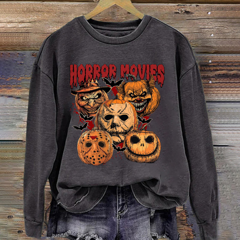 Horror Movie Halloween Trendy Sweatshirt