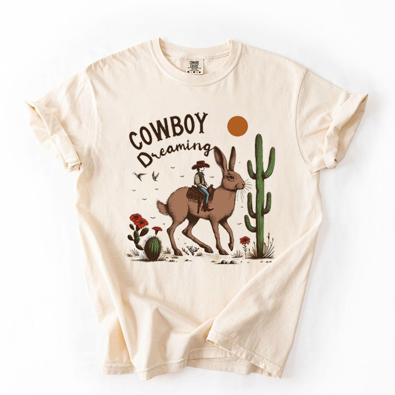 Country Western Easter Bunny T-Shirt