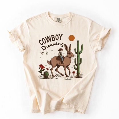 Country Western Easter Bunny T-Shirt