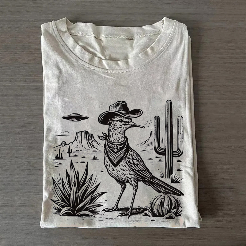 Roadrunner UFO Western T-shirt