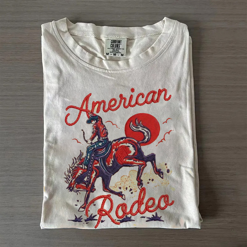 American Rodeo West Cowboy T-shirt