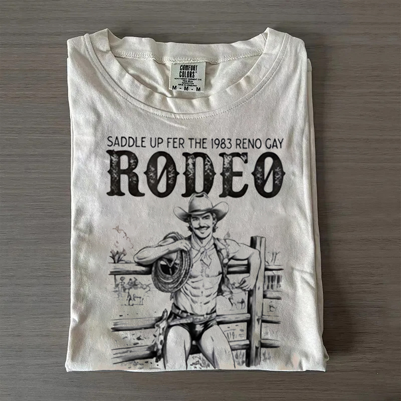 Vintage Western Cowboy Rodeo T-shirt