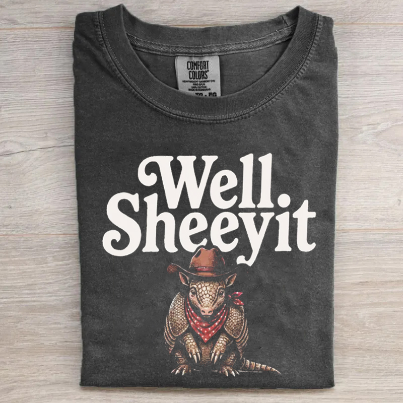 Vintage Western Armadillo Cowboy T-shirt
