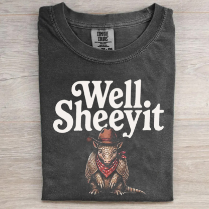 Vintage Western Armadillo Cowboy T-shirt