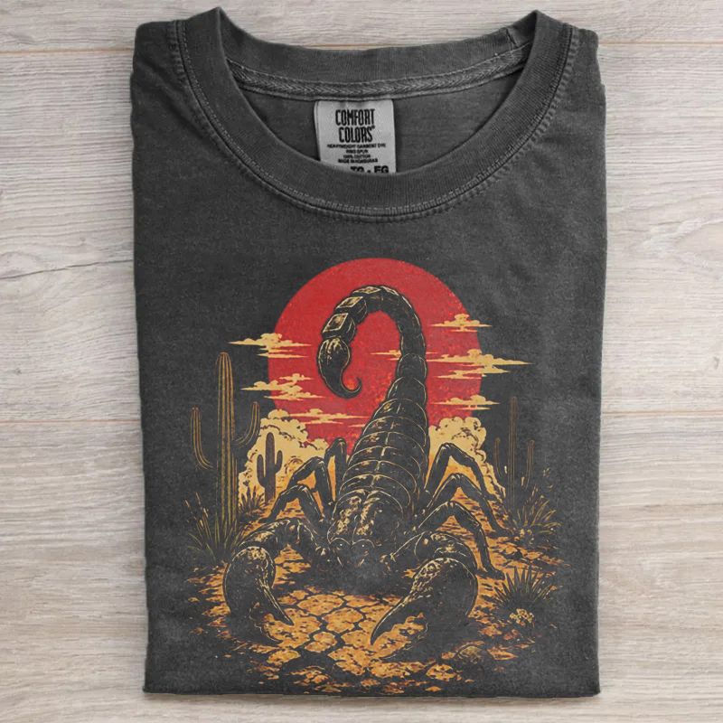 Western Cactus Desert Scorpion T-shirt