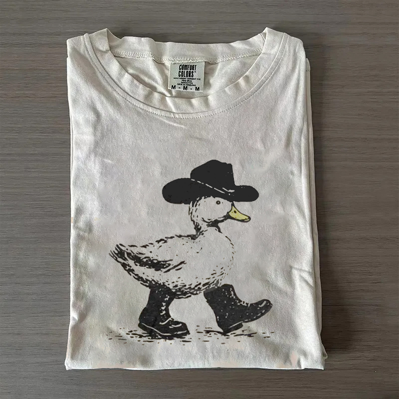Vintage Cowboy Duck T-shirt